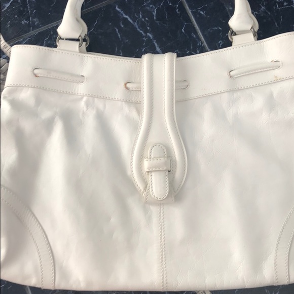 Balenciaga White leather purse 👛 Rare textured - Picture 9 of 13
